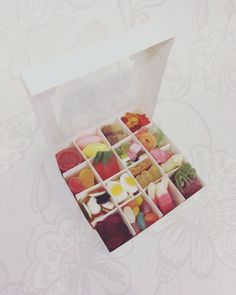 Custom Pick N Mix Sweet Boxes Etsy UK