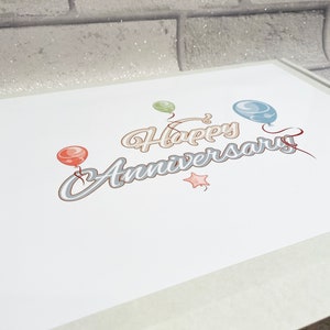 Happy Anniversary Chocolate Poem Box image 2