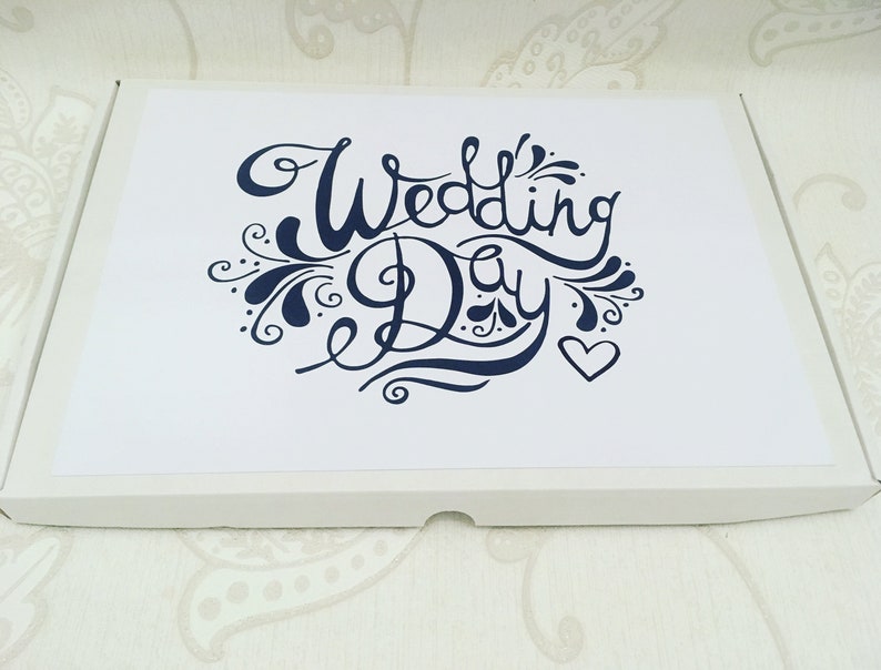 Wedding Day Chocolate Poem Box Gift for Husband/Wife image 2