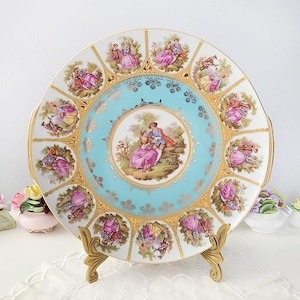 ドイツ製 Love story トレイ ケーキプレート ビンテージ ババリア Bavaria China Love Story - Etsy