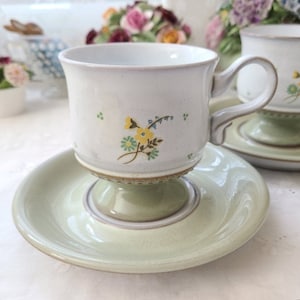 Denby Verona cup and saucer set - England