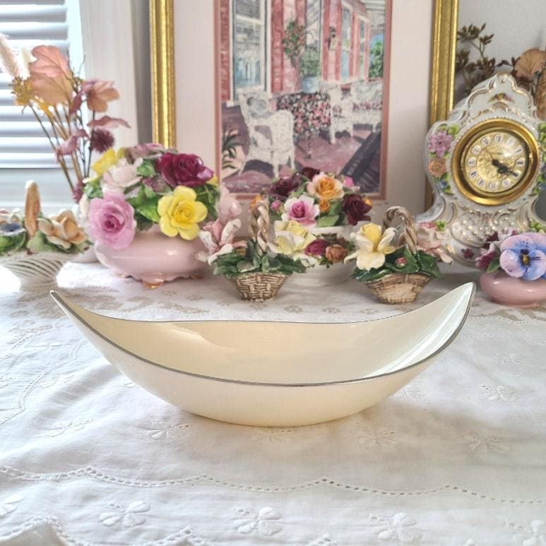Silver Trimmed Lenox - Etsy
