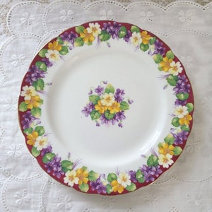 Paragon Spring Melody Plate 8.25&quot;- England