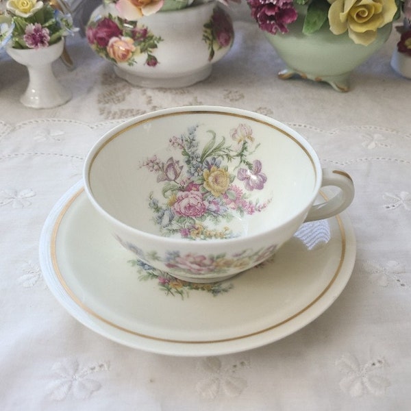 Haviland Miramar teacup and saucer set - France