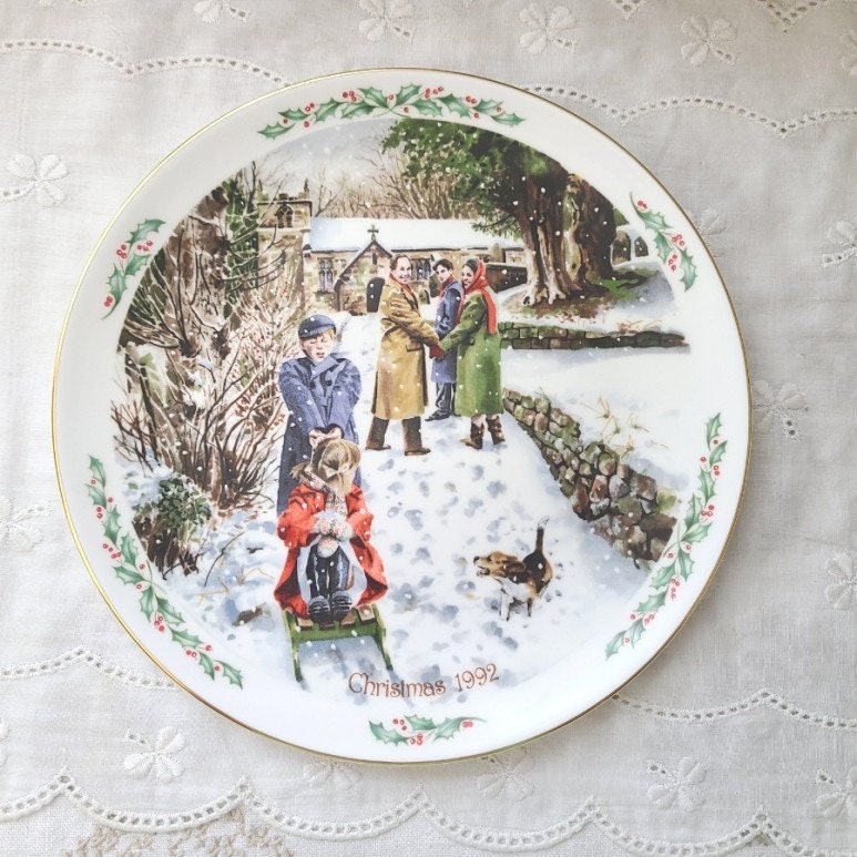 Royal Doulton Christmas Plates - Etsy Royal Doulton Christmas Plates - Etsy