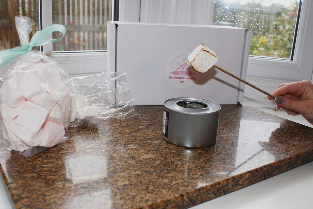 Handmade Marshmallow Toasting Kit Food Gift Foodie Gifts Etsy