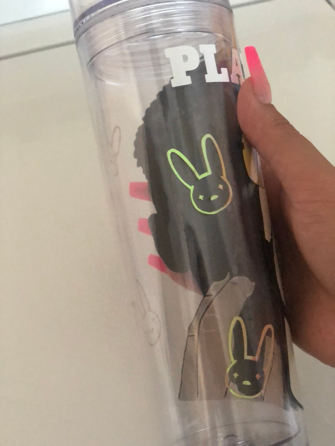 Bad bunny playboy tumblr cup Benito Bad Bunny Yo Perreo | Etsy