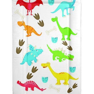 Deluxe Dinosaur print design baby changing mat