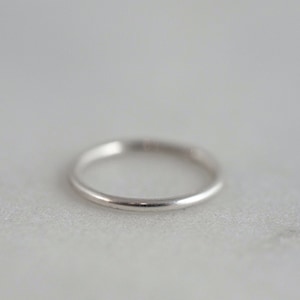 Recycled Silver Helix Hoop | Cartilage Tiny Hoop Ring | Eco Friendly Jewellery | Very Small | 7mm 10mm size