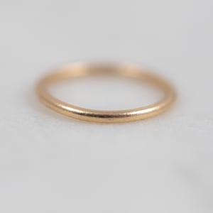 Helix Hoop Cartilage Small Hoop Ring | Recycled 9ct Solid Gold | Eco Friendly Jewellery | Very Small 7mm 10mm Sizes