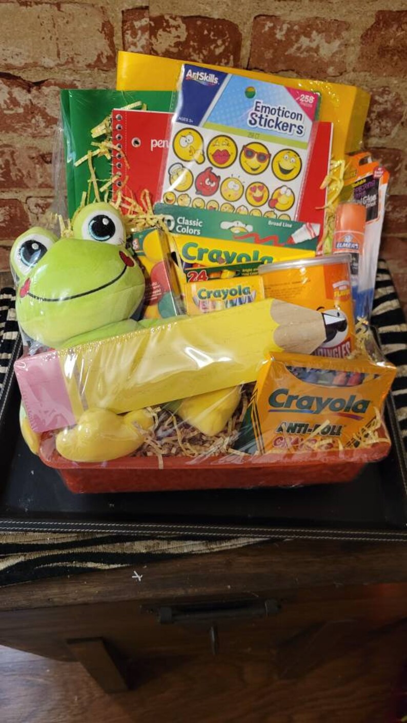 Back to School Gift Basket - Etsy