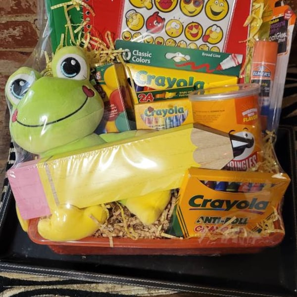 Back to School Gift Baskets for Kids - Etsy