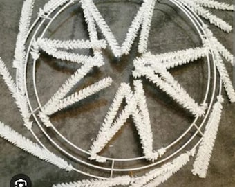 15 -24-Zoll-Kranzform, Kranzzubehör, Kranzbasis, mehrere Farboptionen verfügbar, Deko-Kranzrahmen