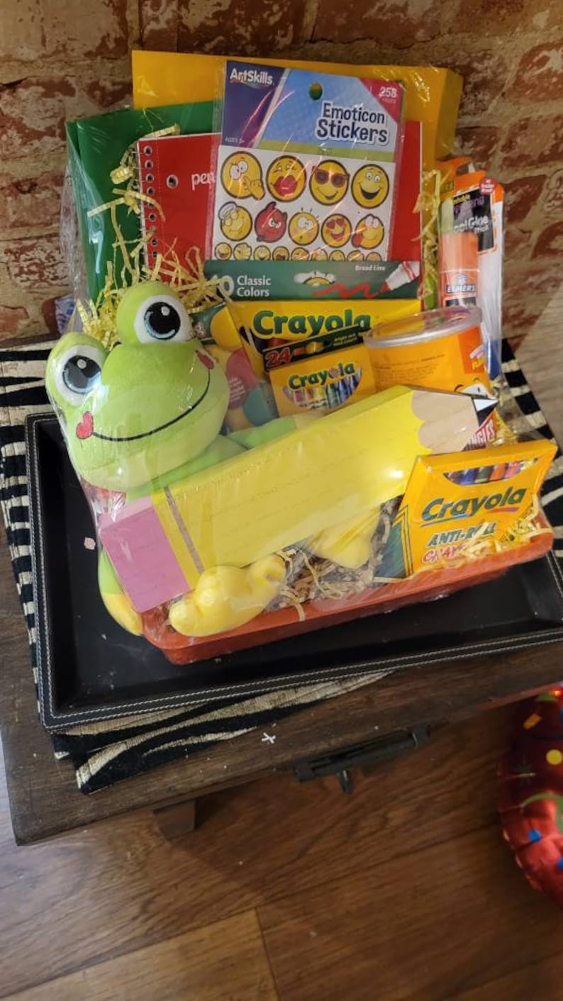Back to School Gift Basket - Etsy