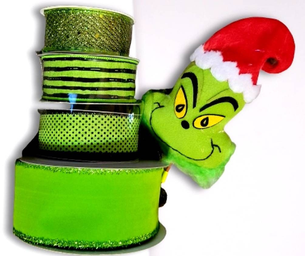 Christmas Grinch Kit Small Grinch Tree Topper Kit 12 Inch Etsy