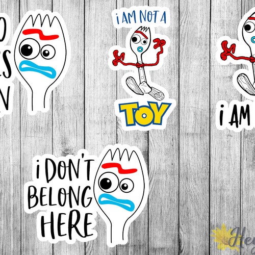 Toy Story Vinyl Stickers Etsy