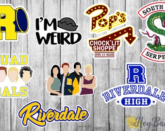 riverdale stickers etsy