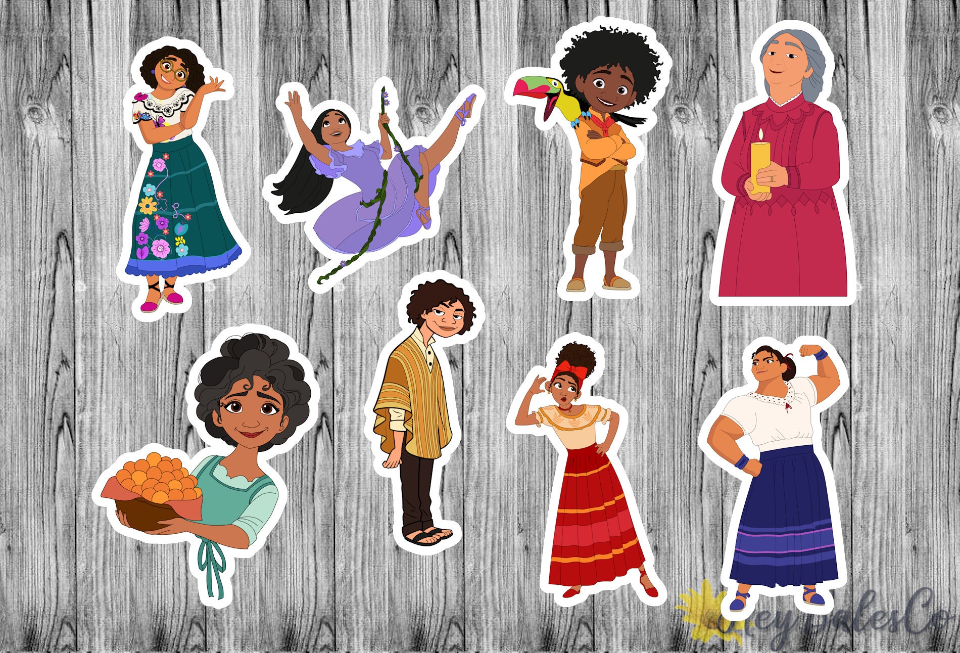 Disney's Encanto Character Inspired Stickers / Sticker Etsy Ireland