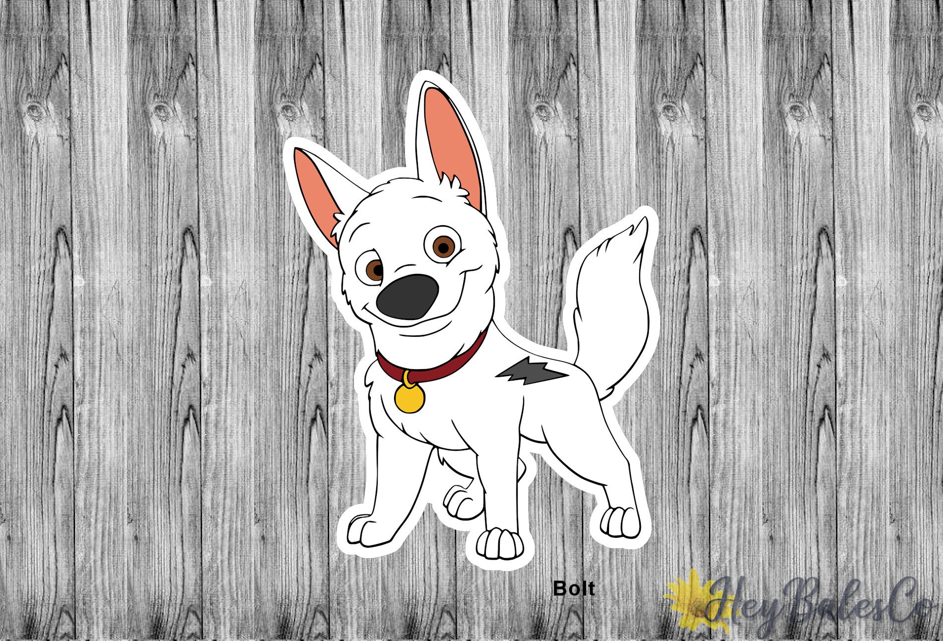 Disney's Bolt Inspired Character Stickers / Planner Etsy