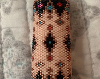 Turkish beaded lighter case