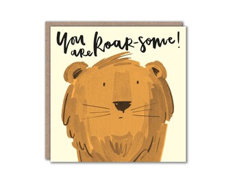 Positive Affirmation Kids Greeting Card Well Done Pun Related Card For Someone Special