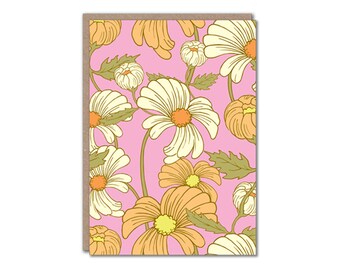Daisies Greeting Card | Any Occasion | Bright Spring Floral | Female Relation Birthday Card | Flower Lover