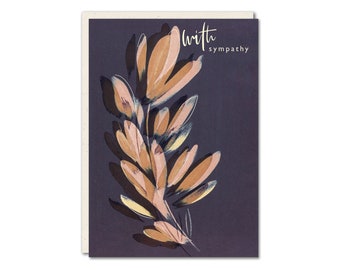 Sympathy Card - Loss - Bereavement - With Sympathy - Alexandra Butcher