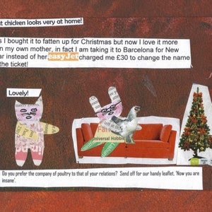 Mr Papers, pollo en Navidad