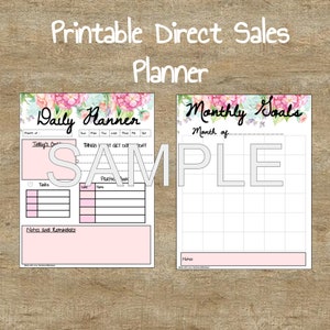 Printable Direct Sales Planner - Etsy