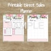 Printable Direct Sales Planner - Etsy