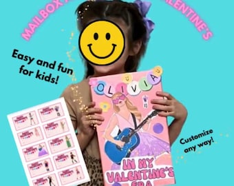 Swiftie Valentine Mailbox Kit: Eras Valentines (Printable)