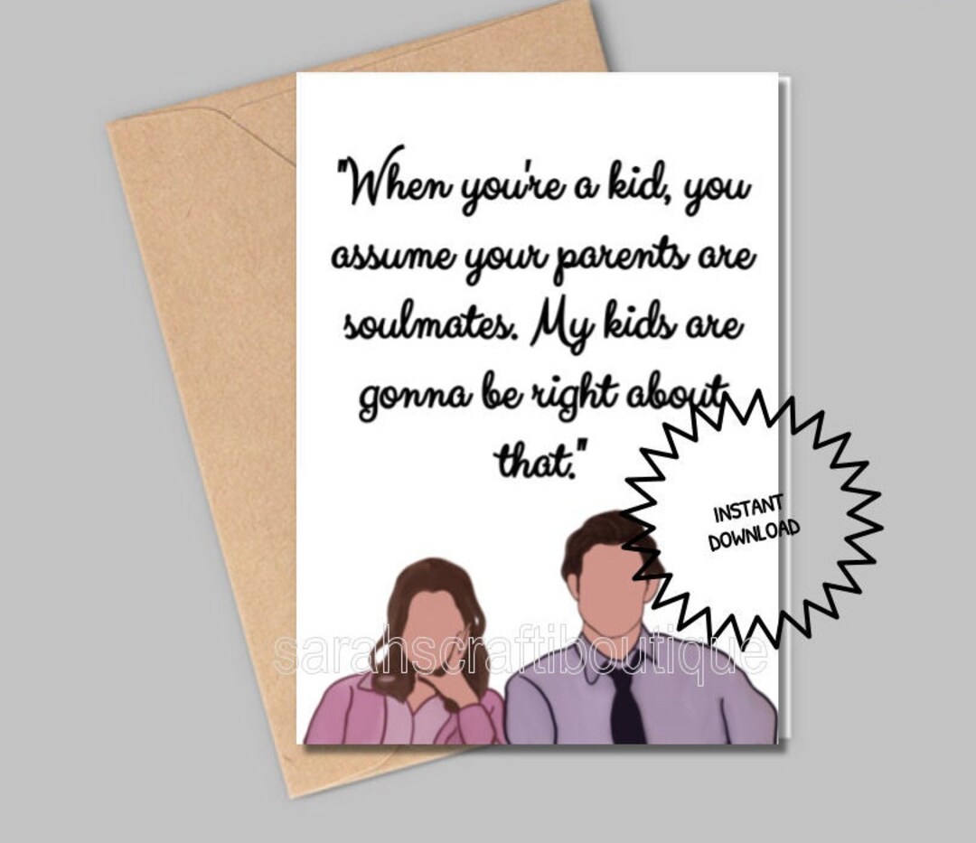 Jim and Pam Valentine, Youre the Jim to My Pam, Soulmates, Instant