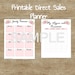 Printable Direct Sales Planner - Etsy