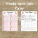 Printable Direct Sales Planner - Etsy
