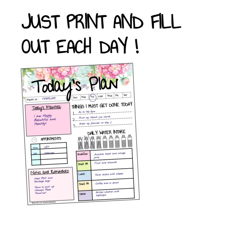 PRINTABLE MOM PLANNER - Etsy