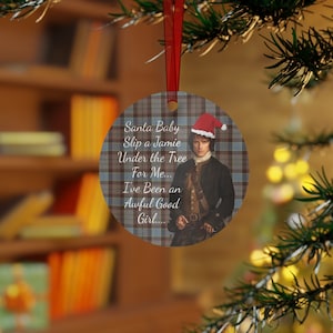 Outlander Inspired Ornament, Jamie Fraser Ornament, Sassenach Gift, Outlander Fan