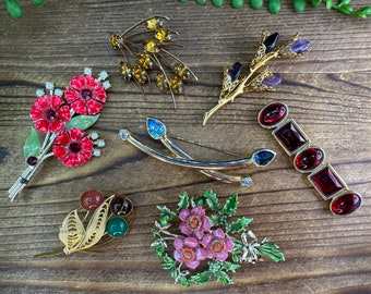 Assorted Vintage Brooches. Each Sold Separately. - Etsy