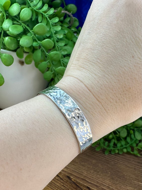 Assorted silver 925 open back cuff bangle bracele… - image 6