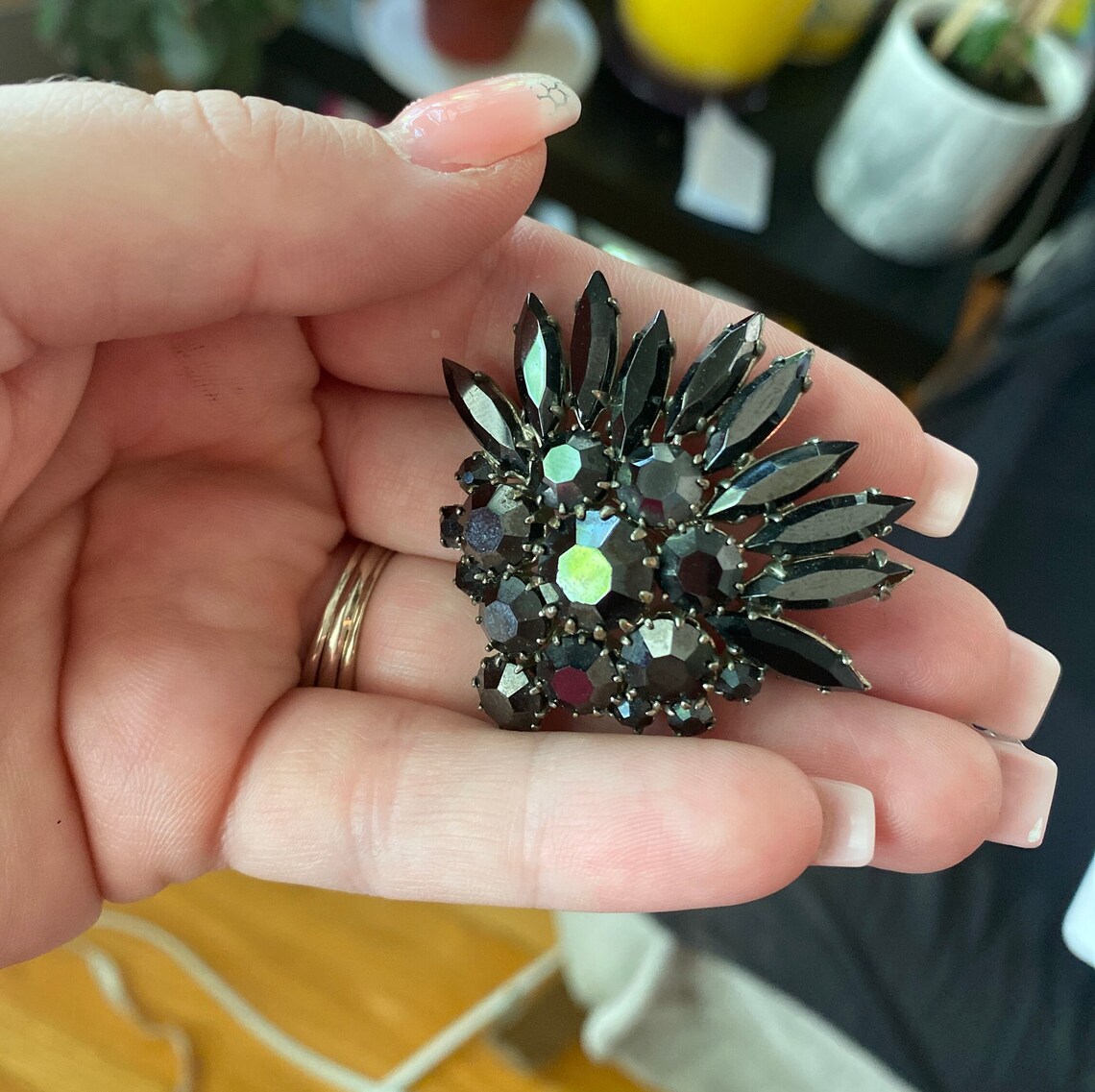 Assorted Vintage Rhinestone Crystal Brooches - Etsy