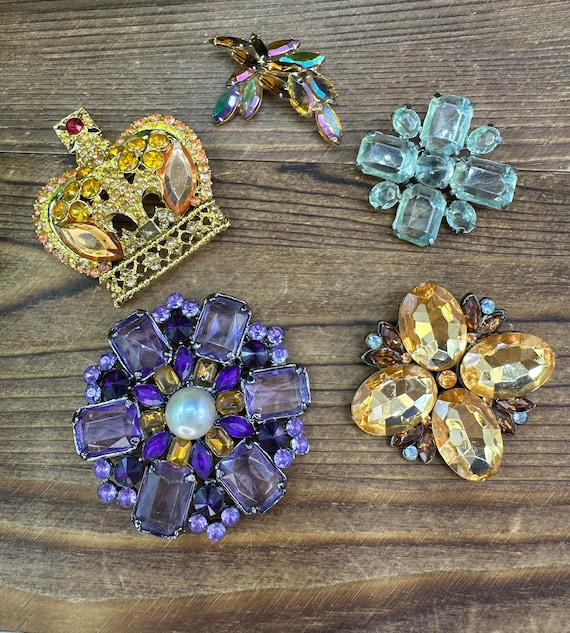Assorted Unique Vintage Brooches. Each Sold Separately. Etsy