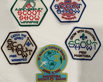 Scout Show badges: Vintage Badges- fundraiser to support 1st Crestview Scout Group