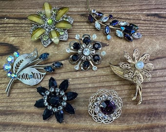 Assorted Vintage Brooches. Each Sold Separately. - Etsy
