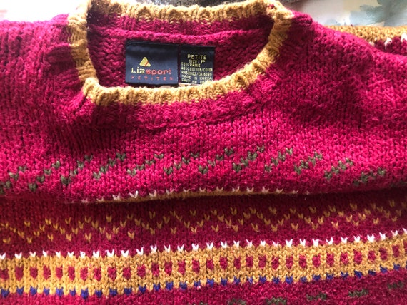 Liz claiborne sweaters petite top