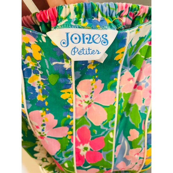 1980’s floral sundress by ‘Jones Petites’ - image 7