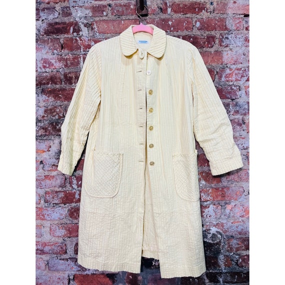 Vintage 1960's ‘Tuxter all Purpose’ pleated yello… - image 3