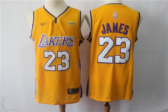 Lebron James 23 Los Angeles Lakers Jersey Basketball League Etsy