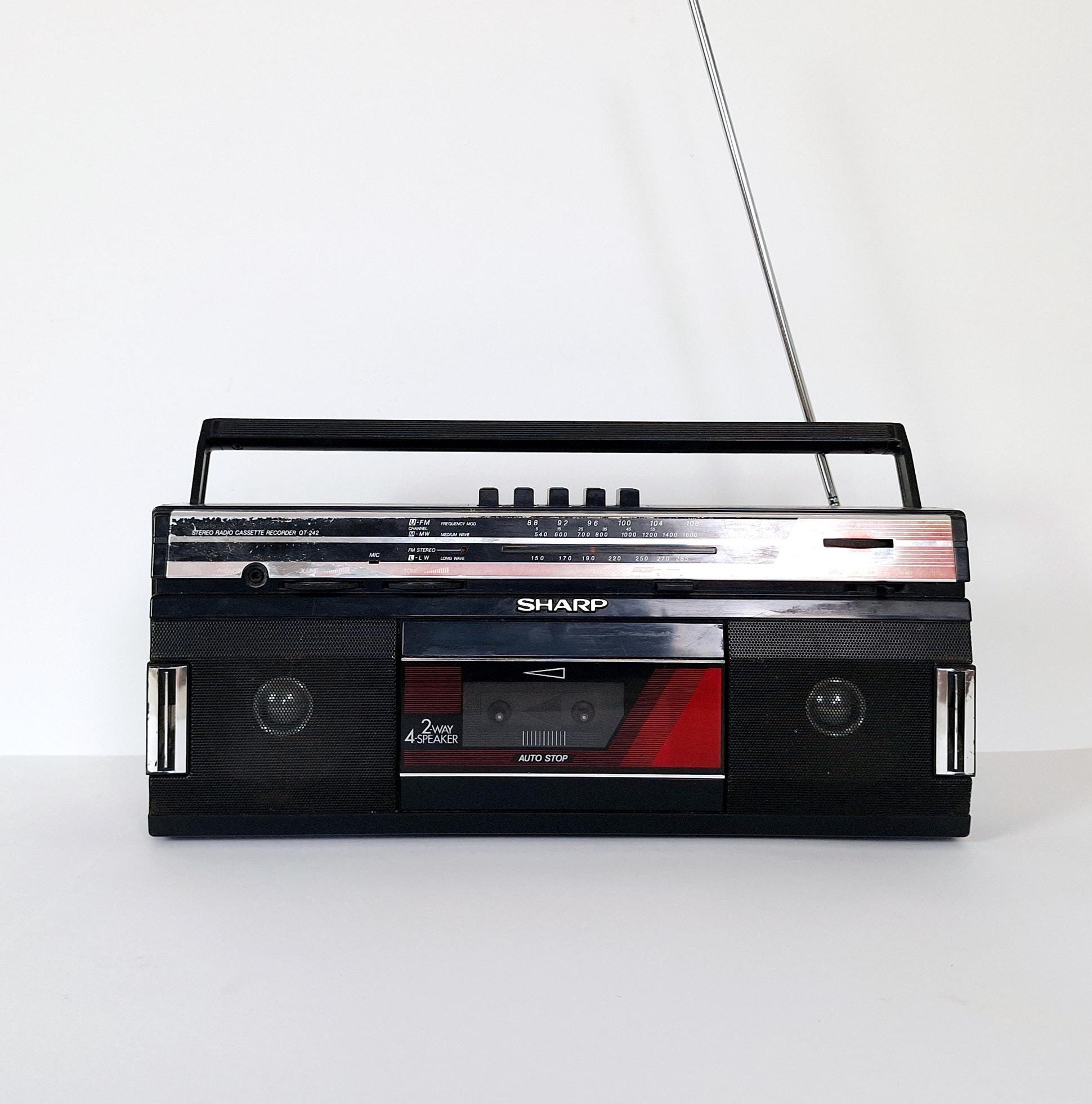 SHARP GF-505SB ラジオ付ステレオテープレコーダージャンク品 SHARP RADIO CASSETTE TAPE GF-505SBジャンク品 SHARP GF-505SB