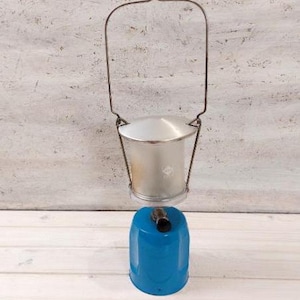 Vintage Camping Gaz Lamp / LUMOGAZ C200 Confort Lamp / Outdoor Lanterne camping gaz