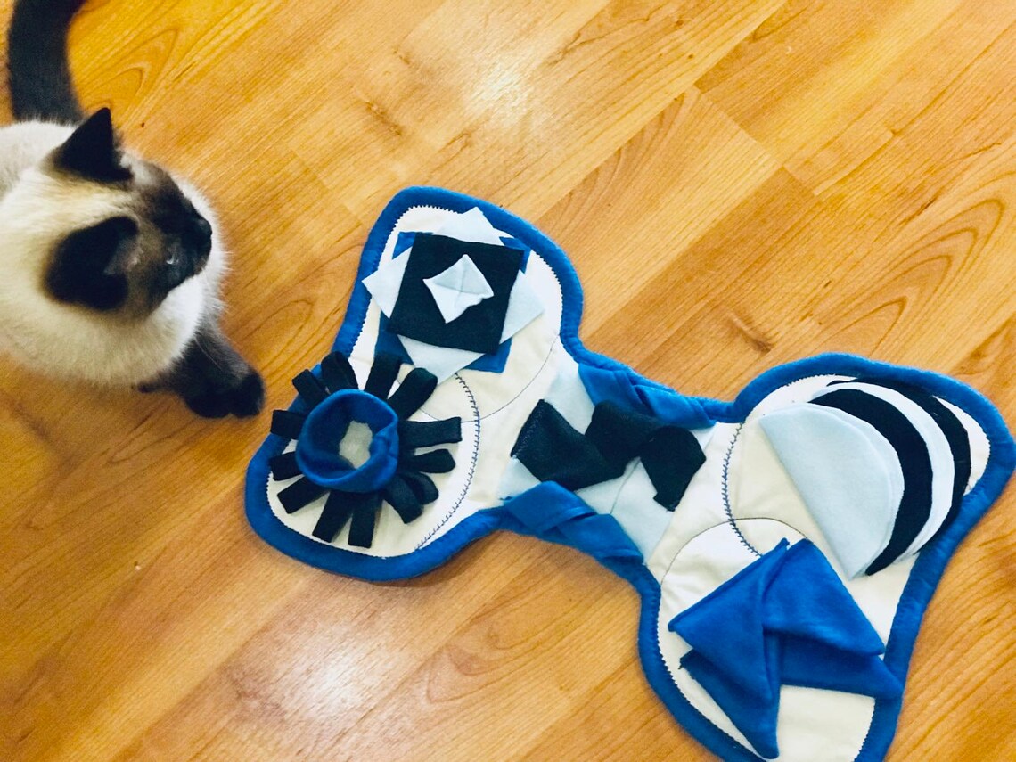 Interactive dog and cat toys Playing dog and cat mat Handmade Etsy
