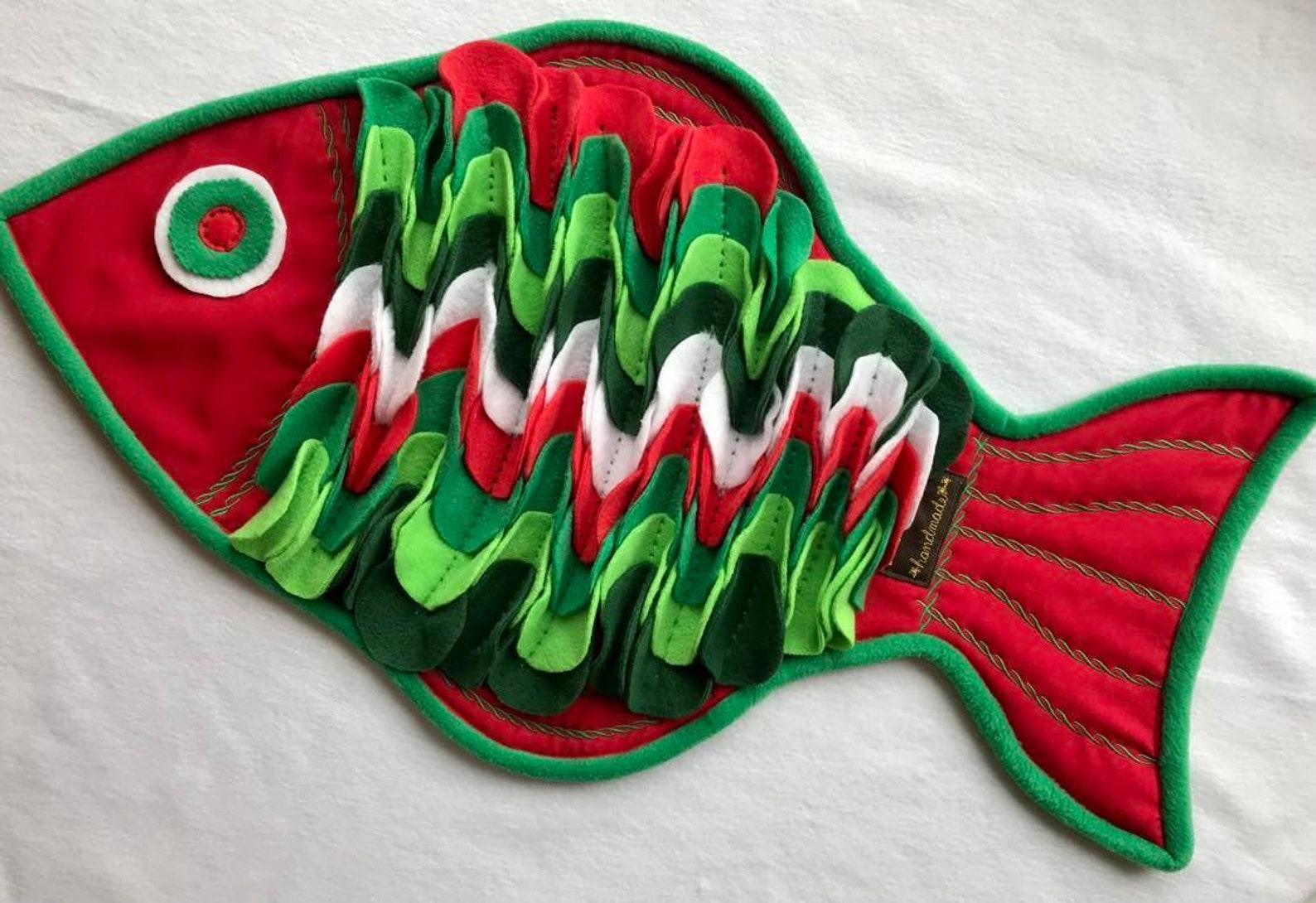 Tropical Fish Snuffle Mat: Interactive Dog & Cat Toy (27.5x16.5 In) - Etsy